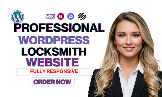 design locksmith website locksmith leads wordpress website booking landing page