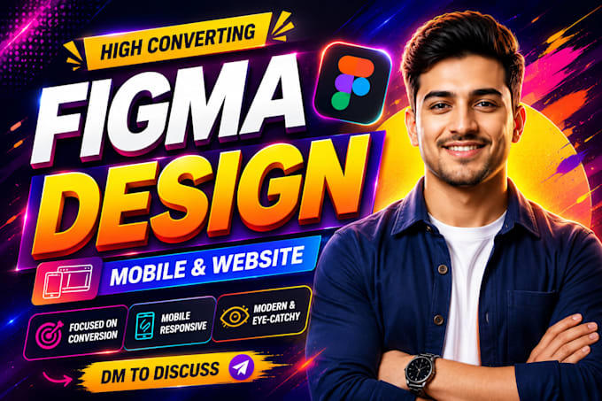 create figma design modern website UI UX design in figma, saas website