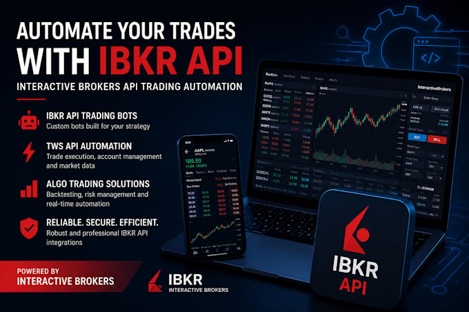build interactive brokers ibkr API trading bots