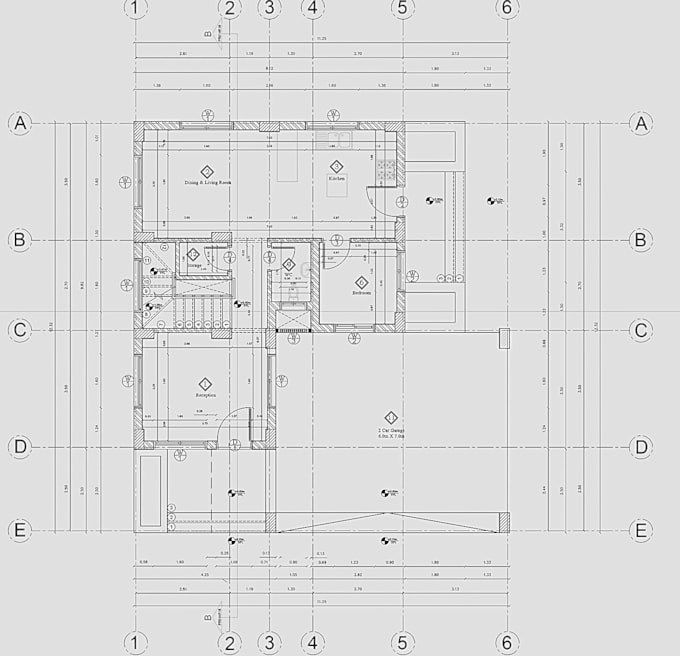 do 2d and 3d blueprint draftsman building permit city permit elevation