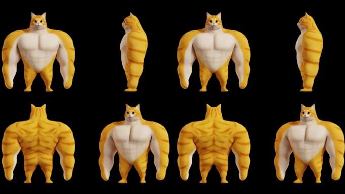 create custom vrm vtuber avatar furry character 3d model for vseeface animaze