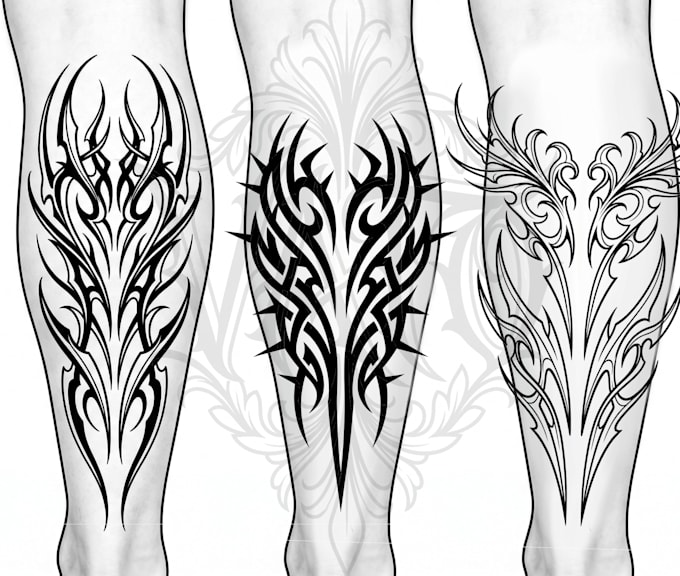 create tattoo designs in a unique ornamental sigil style