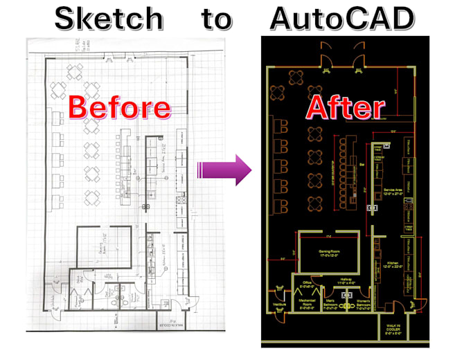 edit and revise autocad drawings