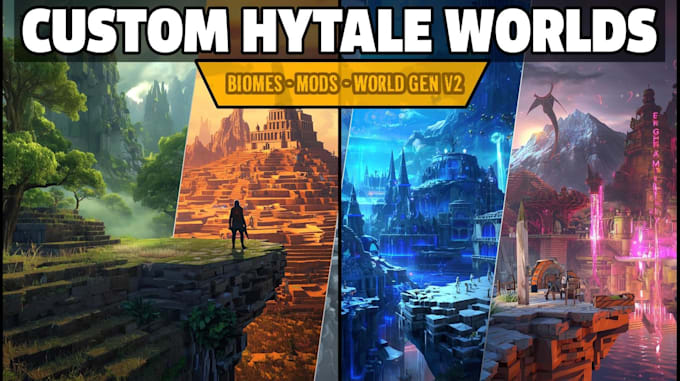 design custom hytale worlds, biomes and mods using world gen v2, hytale v2 node