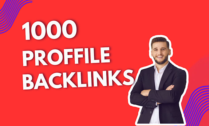 build 1k high authority profile backlinks for google ranking