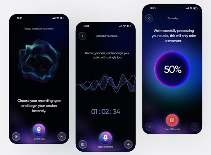 develop a secure custom call recording app for android and IOS