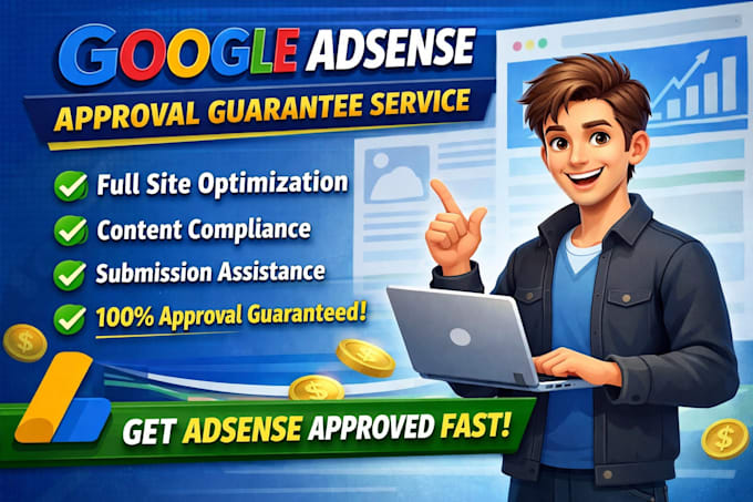 google adsense approval guarantee service