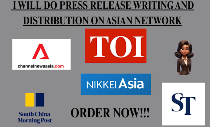 do press release writing and distribution on asian network