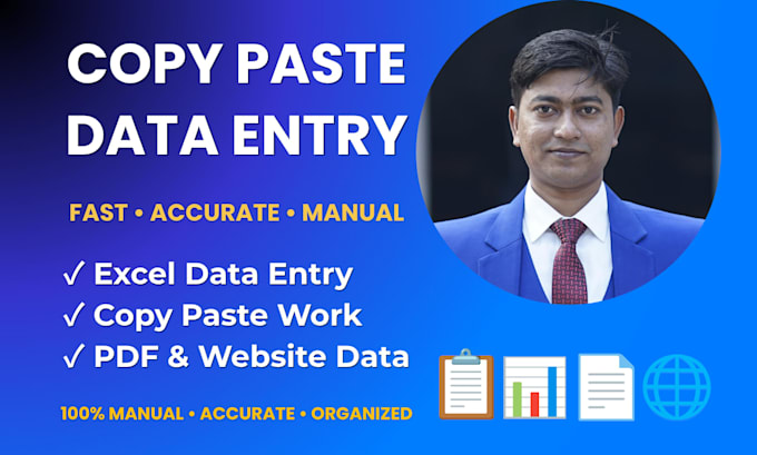 do copy paste, excel data entry, and typing work