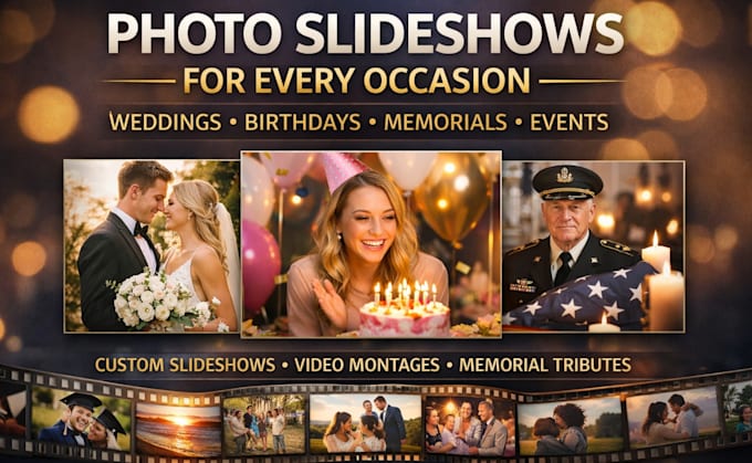 do slideshow video photo slideshow funeral slideshow birthday slideshow