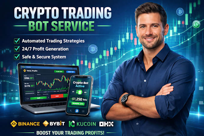 build automated profitable crypto trading bot, ai trading bot, arbitradge bot