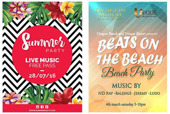 design any party invitation for you
