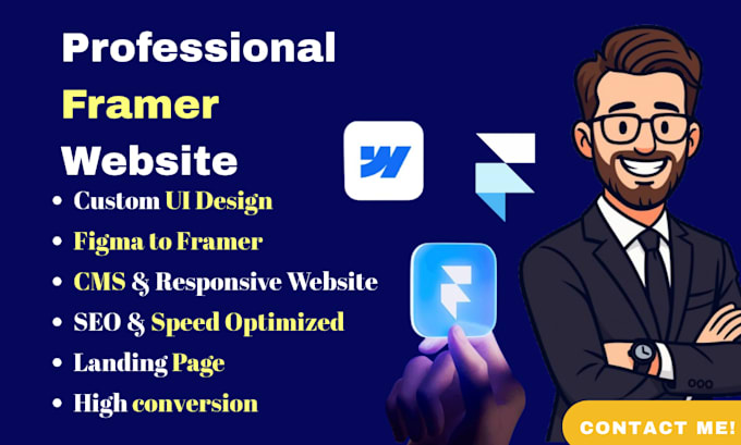 Build design migrate framer website framer landing page figma to framer ...