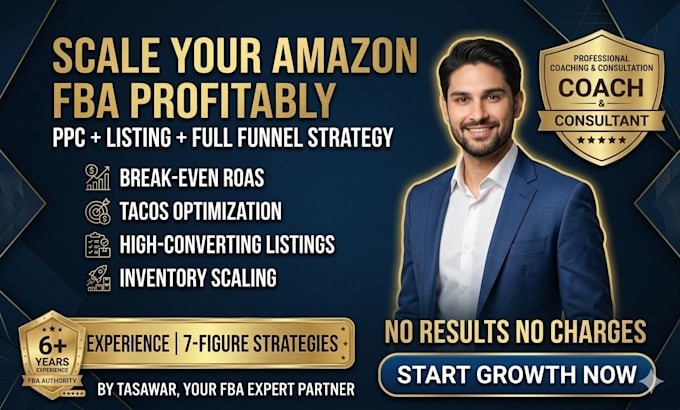 do amazon ppc management and fba consultant for sales growth