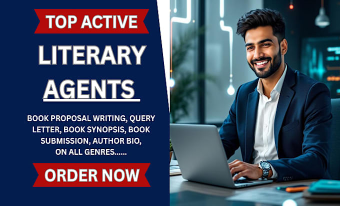 submit your book to active literary agents and write query letter, synopsis
