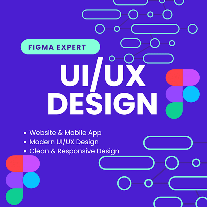 design modern website UI UX using figma