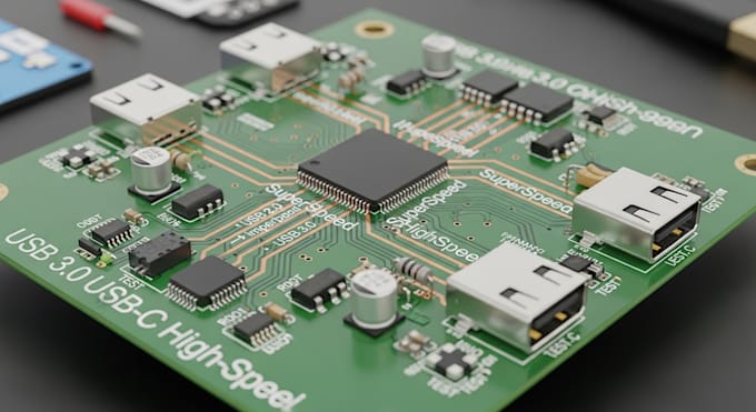 Usb Laypot Design usb 3 0 usb c high speed pcb layout with impedance control by ...