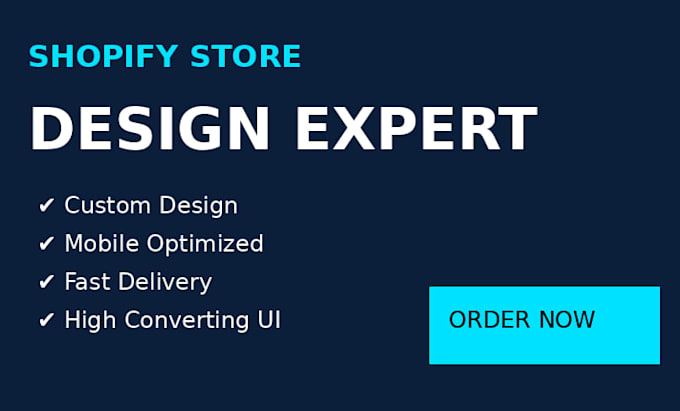 design redesign and revamp shopify store and shopify website
