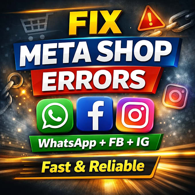 fix whatsapp catalog, facebook and instagram shop issues