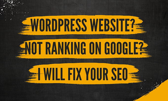 Fix wordpress on page seo to improve your google ranking by ...