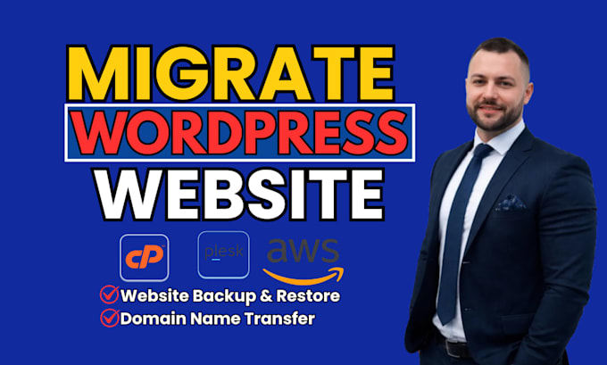 migrate, clone wordpress website, website designer and wordpress migration