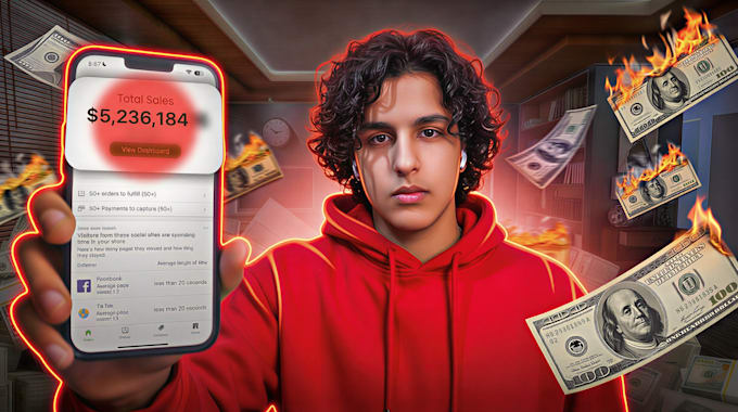 design a professional youtube thumbnail that gets clicks