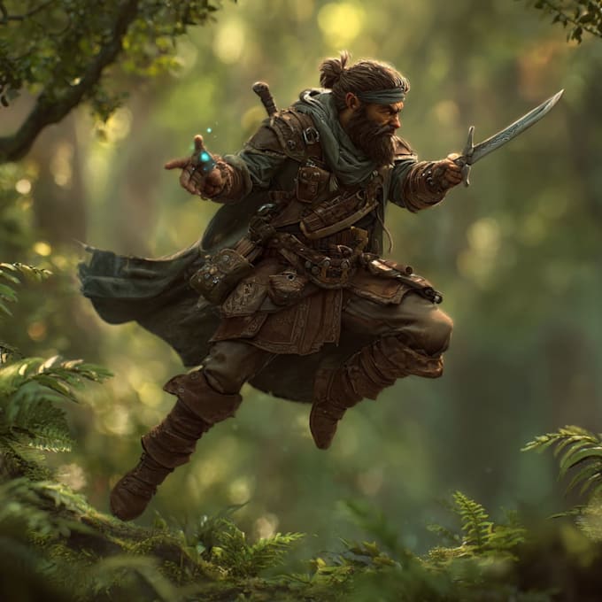 design creative dnd npc characters