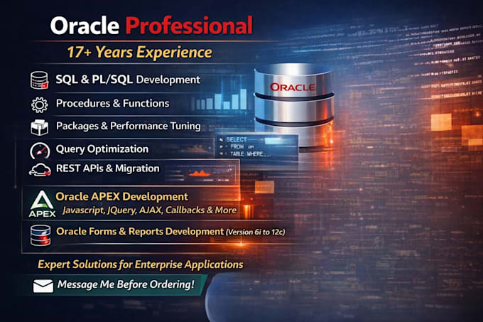 be your oracle database developer with advanced sql and plsql