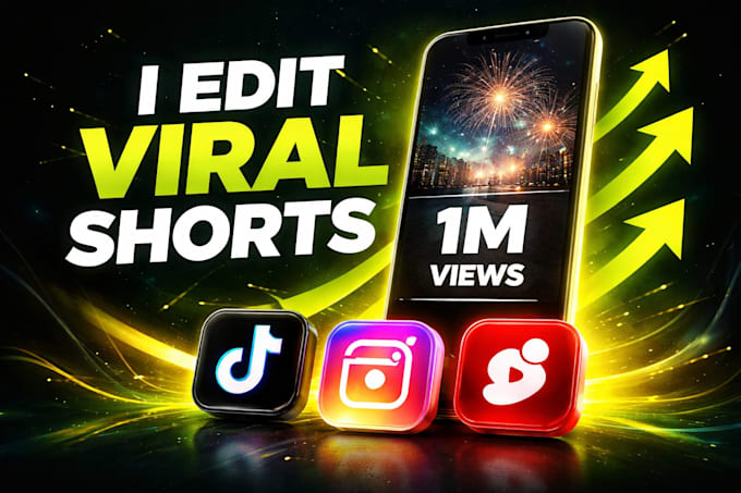 Edit viral short form videos for tiktok, reels and youtube shorts by ...