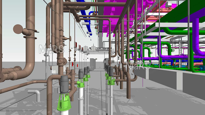provide expert hvac design and revit mep bim services