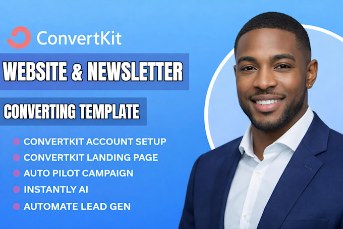 setup convertkit newsletter kit landing page convertkit email newsletter expert