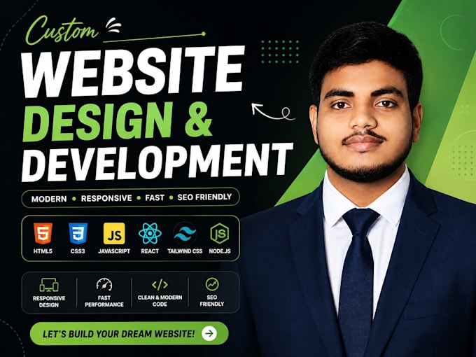 build custom coded website with react animations