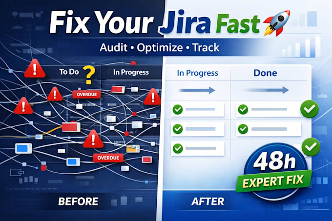 audit, fix and optimize your jira system for better performance and tracking