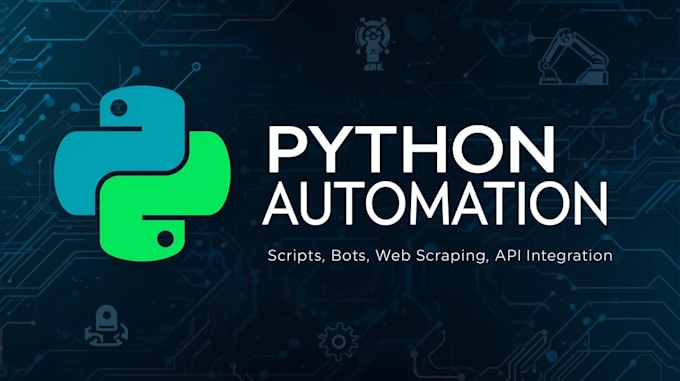 develop python scripts,automation bots,web scraping and custom python program
