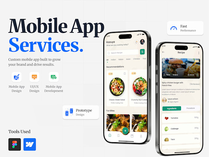 mobile app UI UX ios android in figma
