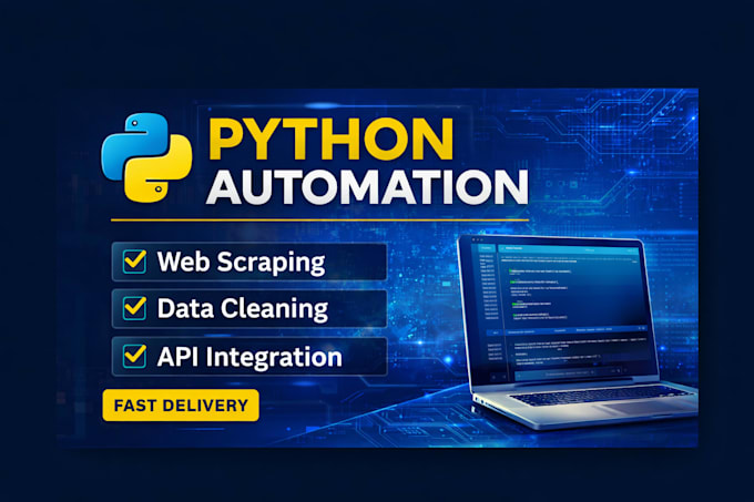 do python automation web scraping and data cleaning tasks