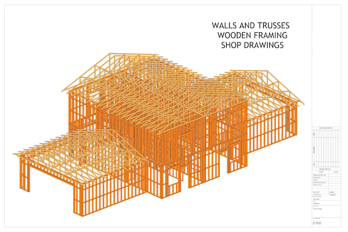 create wood and lgs shop drawings