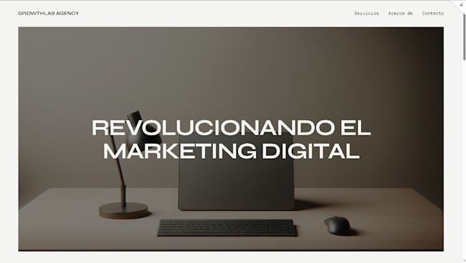 do a landing page responsive