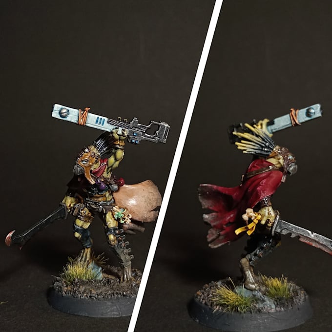 painting your miniatures in grimdark style