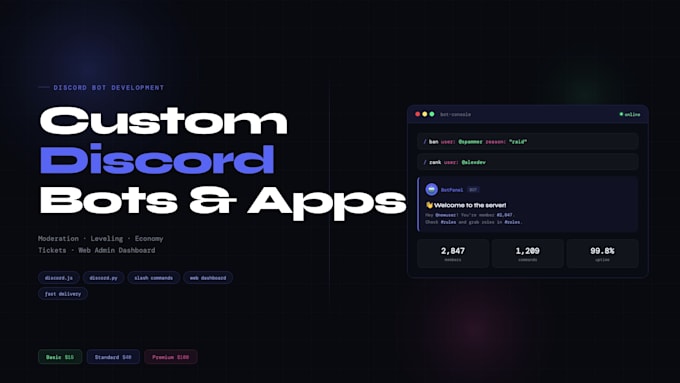 create a custom discord bot