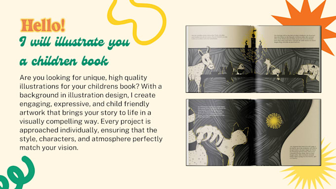 illustrate a childrens book