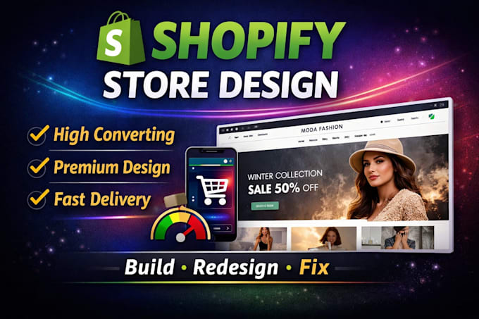 build a modern shopify website for your business