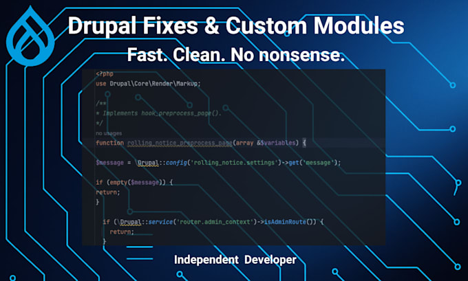 create a custom drupal module