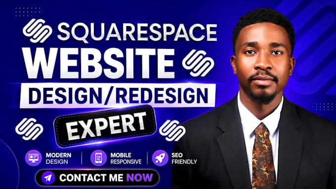 build squarespace website, update and redesign squarespace website development