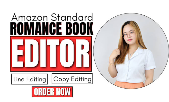 line edit, copy edit, and format your romance or fantasy book for amazon KDP