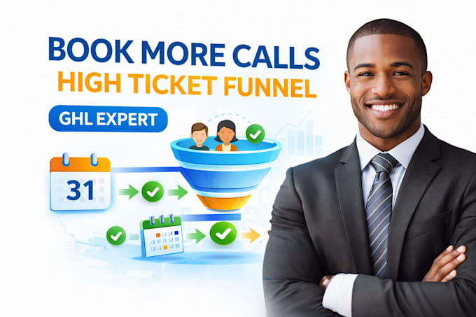 build your gohighlevel webinar sales funnel and CRM automation ghl expert