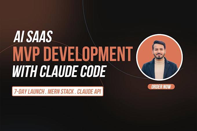 do ai saas mvp development and launch it as claude code expert