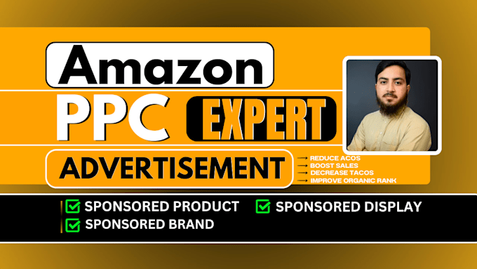 Be your amazon ppc expert to setup, manage and optimize sponsored ads ...