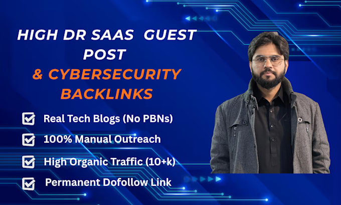 provide saas link building and cybersecurity tech guest post