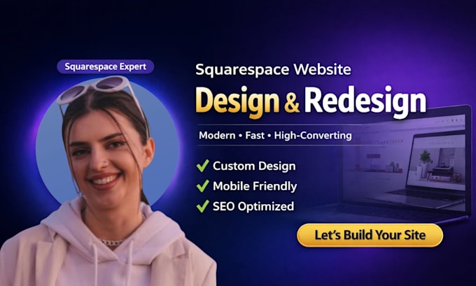 build squarespace website design, redesign squarespace website development